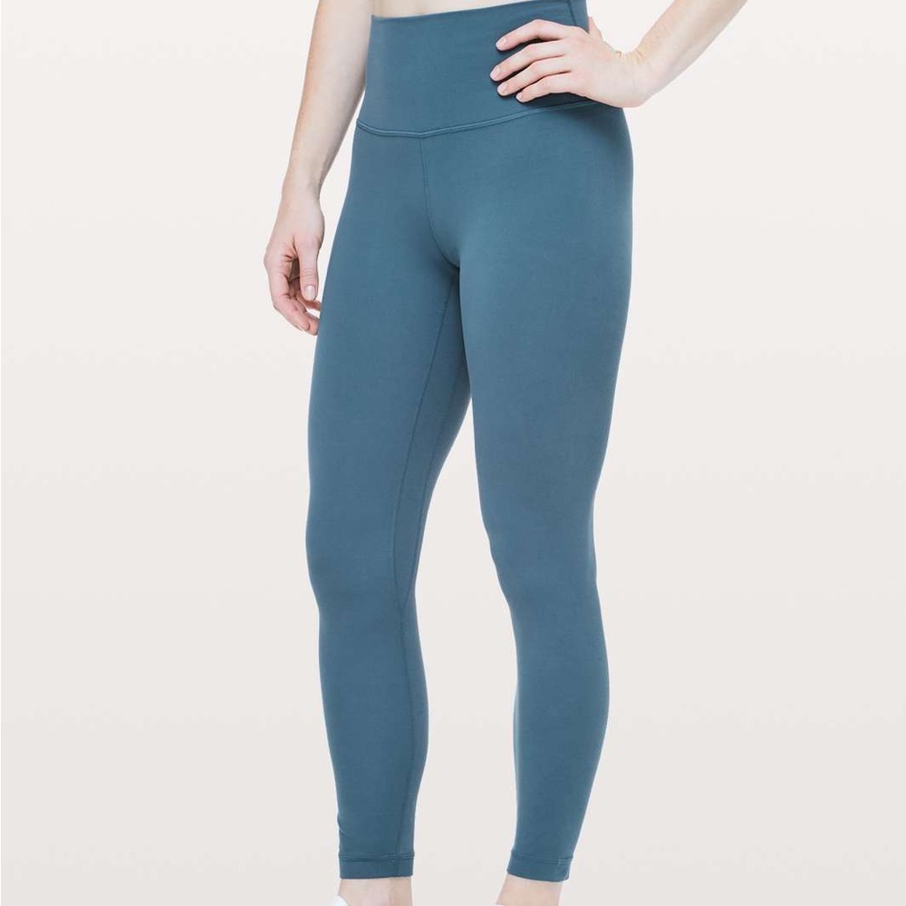 Lululemon Align Pant II 25" Petrol Blue Size 10